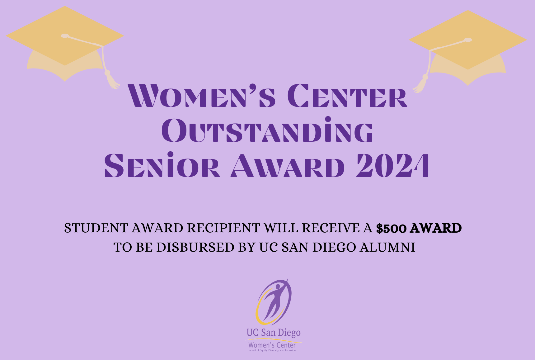 Women's Center Outstanding Senior Award 2023